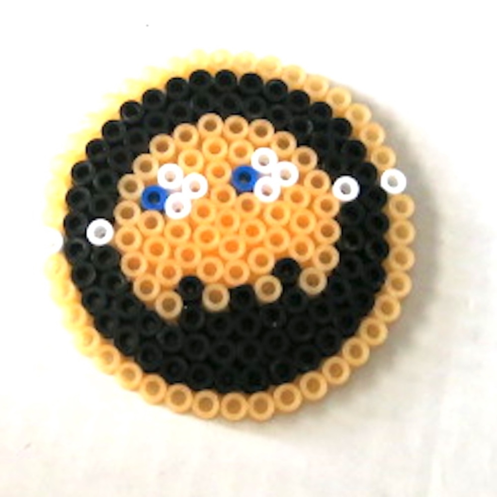 Perler set of 5 Glow in the Dark Pac Man READ - Picture 3 of 7